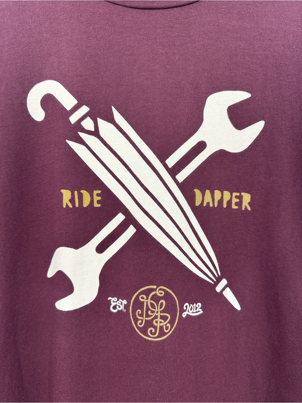 Distinguished Gentlemen’s Ride DGR 'Ride Dapper' Graphic Tee - Picture 2 of 14